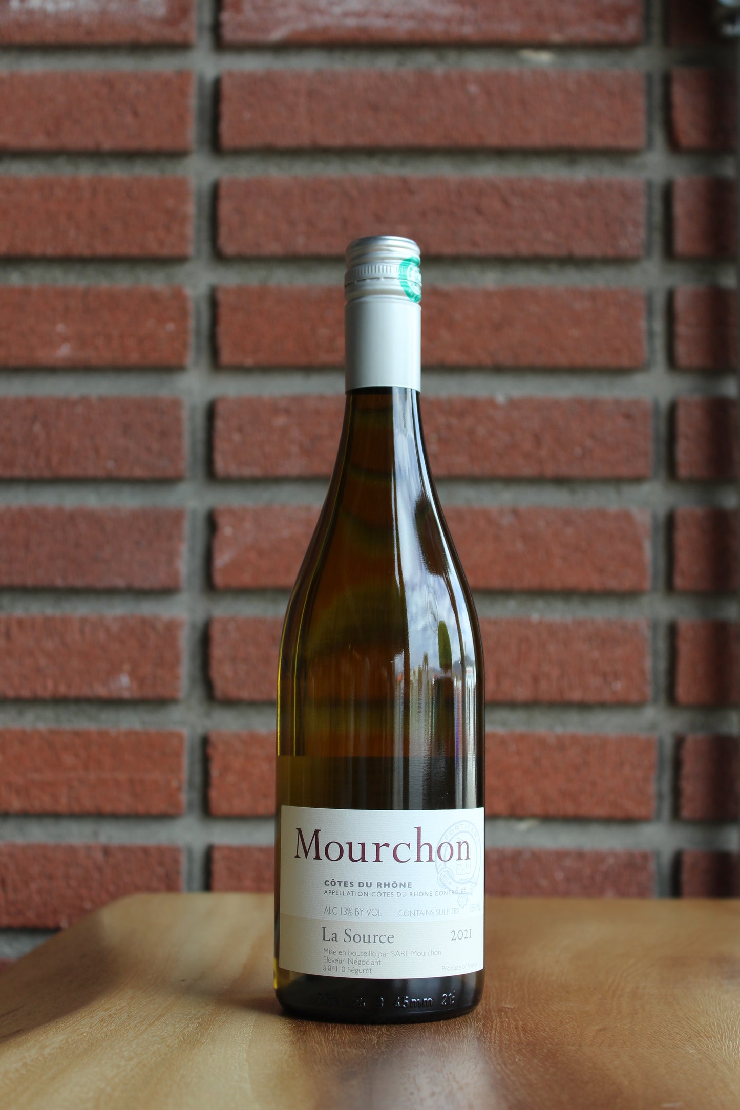 Dme Mourchon La Source CDR Blanc 2021 Bottle