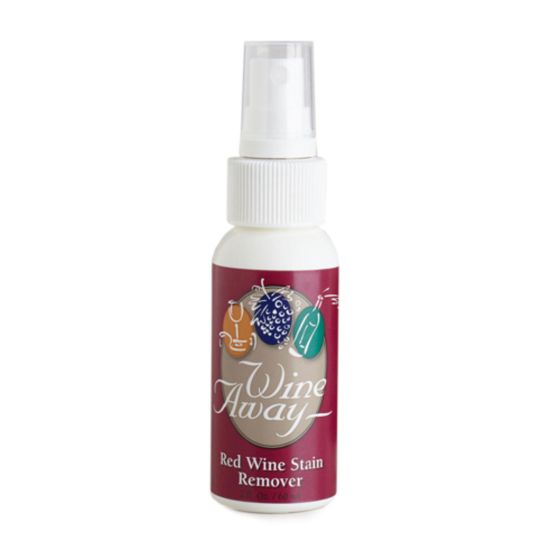 small spray bottle of wine away red wine stain remover